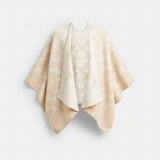 Coach Maxi Signature Cape Chalk