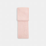 Coach Coach Script Knit Muffler Pink