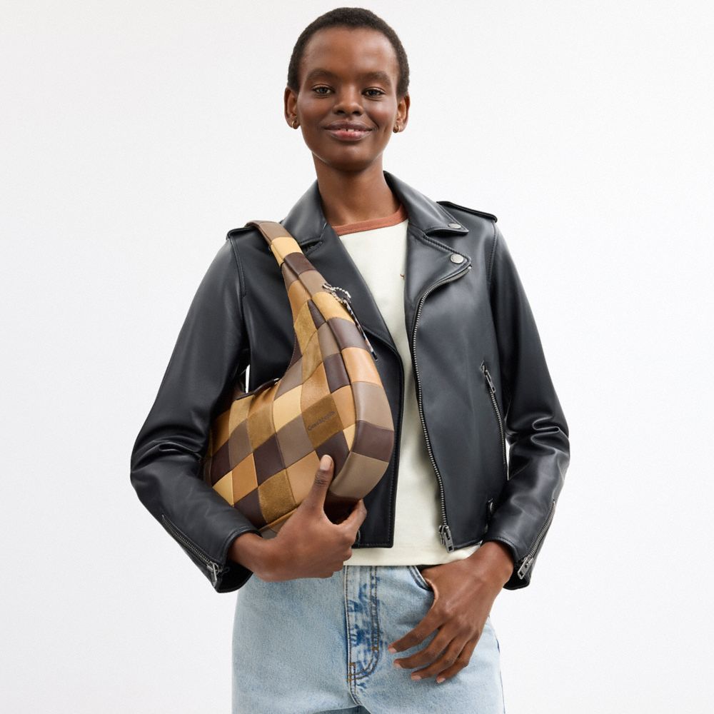 Coach Alter/Ego Crescent Shoulder Bag Multi