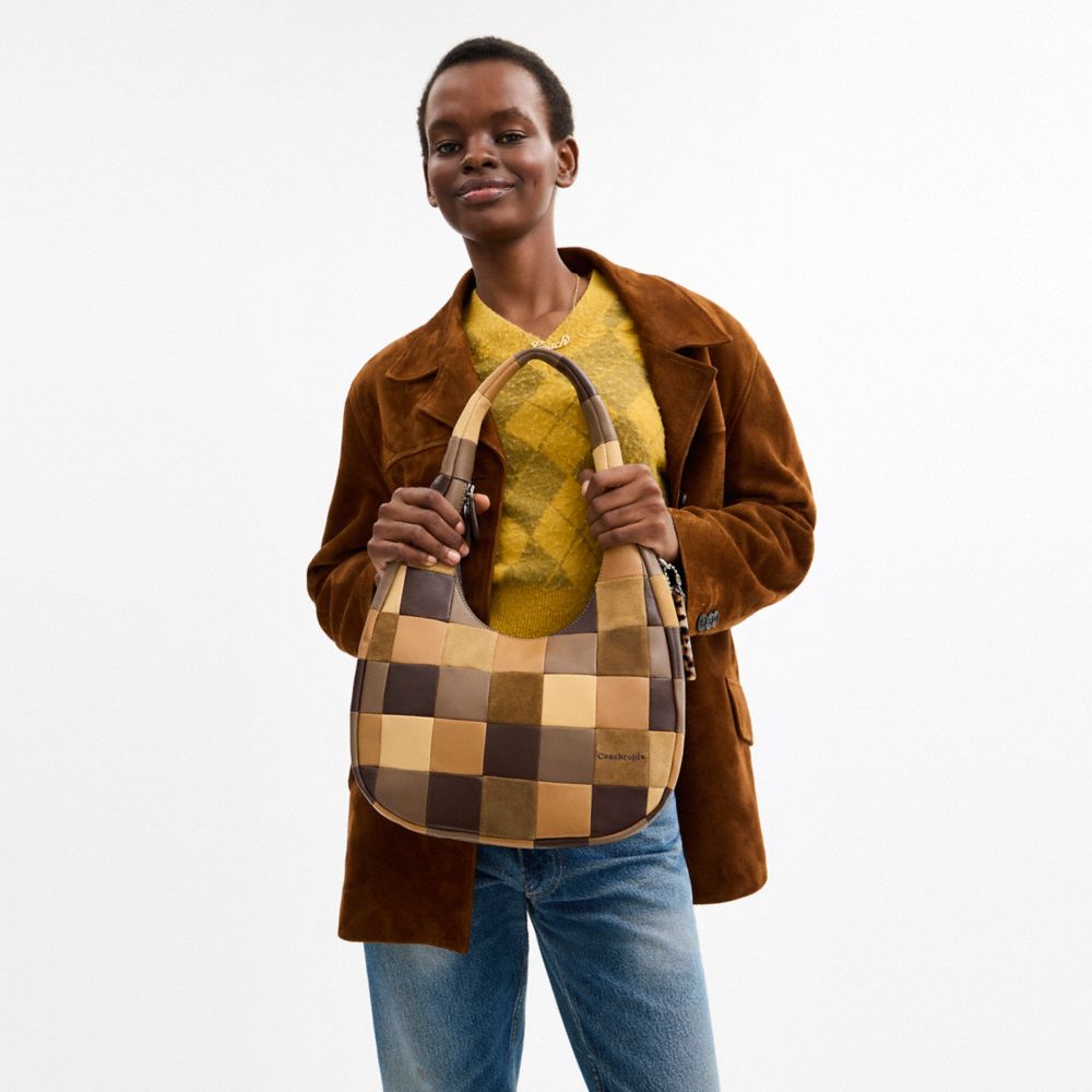 Coach Alter/Ego Crescent Shoulder Bag Multi