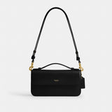 Coach Elora Top Handle Crossbody Bag Brass Black