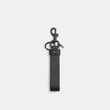 Coach Loop Bag Charm Black