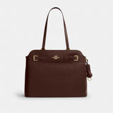 Coach Easton Tote Bag Gold Maple