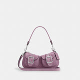 Coach Ashton Bag Silver Light Violet