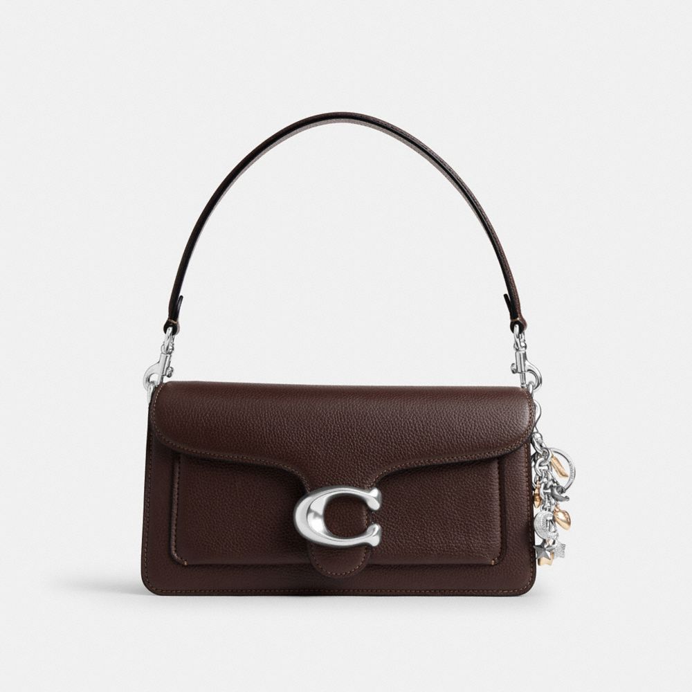 Coach Star Cluster Bag Charm Silver Multi