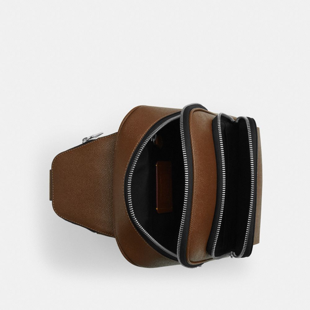 Coach Ethan Pack Silver Chestnut