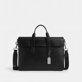 Coach Sullivan Portfolio Brief Silver Black