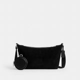 Coach Small Finn Crossbody Bag With Pouch Silver Black