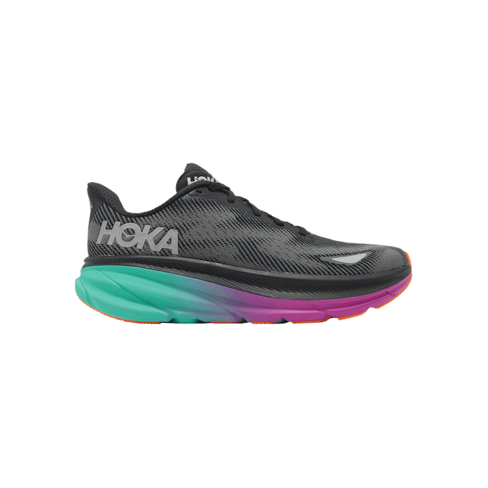 Hoka Clifton 9 GORE-TEX 'Black Electric Aqua'