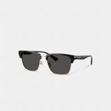 Coach Coach Script Square Sunglasses Black