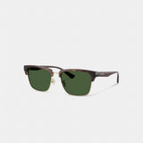 Coach Coach Script Square Sunglasses Dark Tortoise