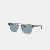 Coach Coach Script Square Sunglasses Matte Grey