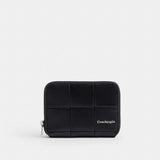 Coach Zip Around Wallet In Upcrafted Leather Black