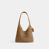 Coach Brooklyn Shoulder Bag 28 Brass Natural