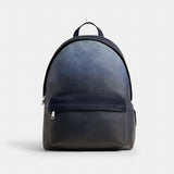 Coach Taylor Backpack In Ombre Signature Canvas Silver Blue