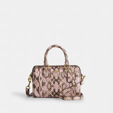 Coach Mini Rowan Crossbody Bag Gold Pink