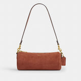 Coach Barrel Bag Brass Clay
