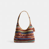 Coach Brooklyn Shoulder Bag 28 Brass Multi