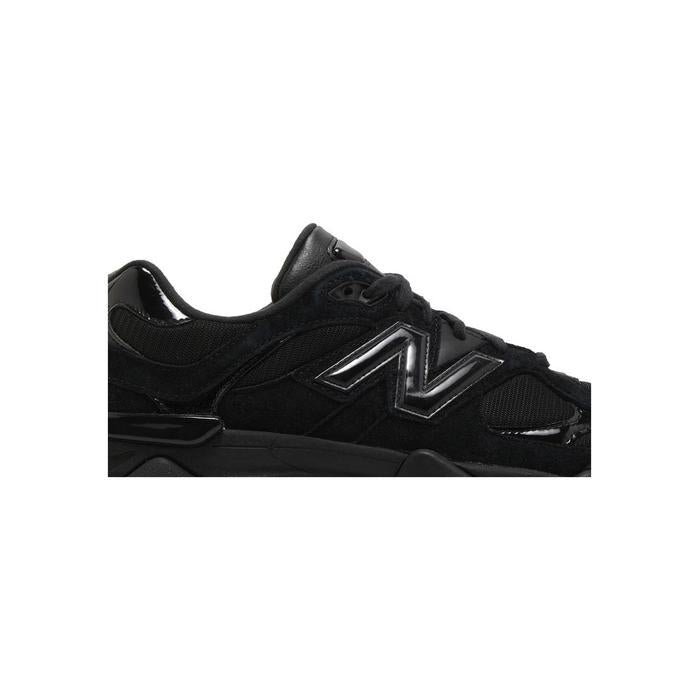 New Balance 9060 'Triple Black Suede Patent'