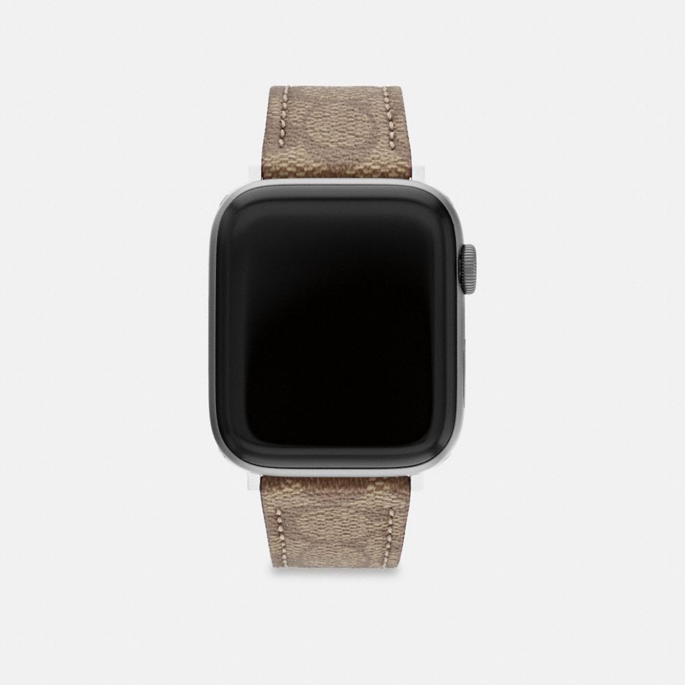 Coach Apple Watch® Strap, 42 Mm And 44 Mm Khaki