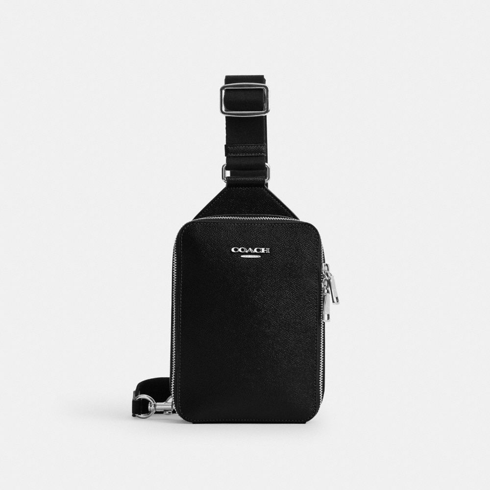 Coach Ray Pack Silver Black