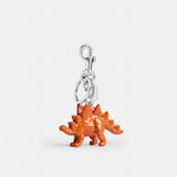 Coach Stegosaurus Bag Charm Silver