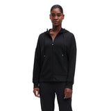 On Zipped Hoodie Black