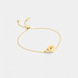 Coach Interlock Slider Bracelet Gold