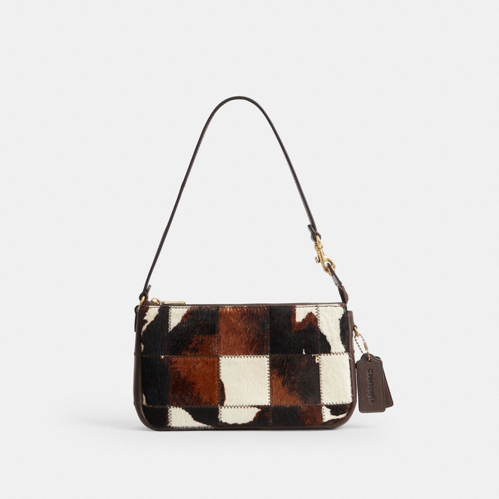 Coach Plaza Bag In Upcrafted Haircalf With Cow Print Multi