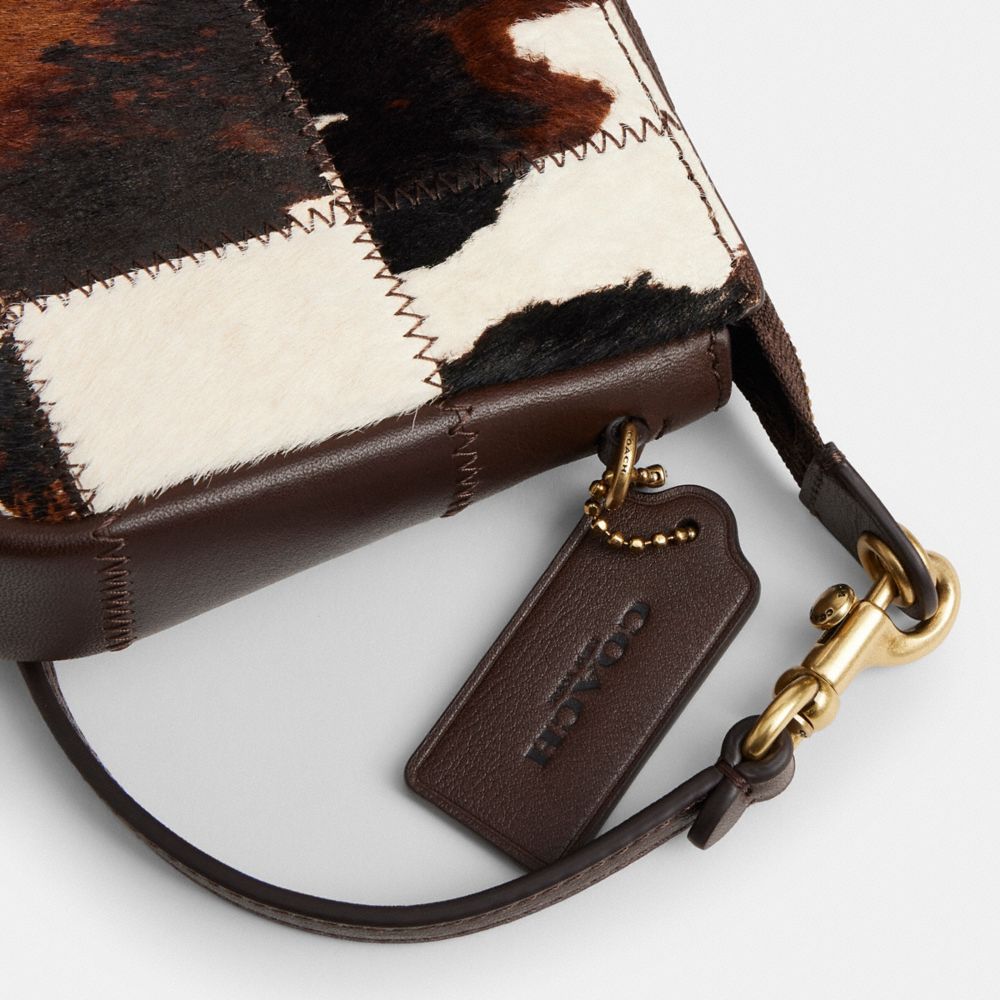 Coach Plaza Bag In Upcrafted Haircalf With Cow Print Multi
