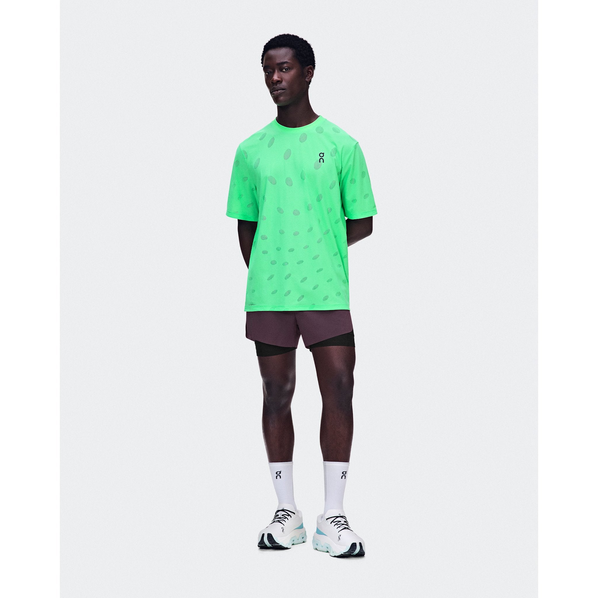 On Zero 2-in-1 Shorts Urchin | Black