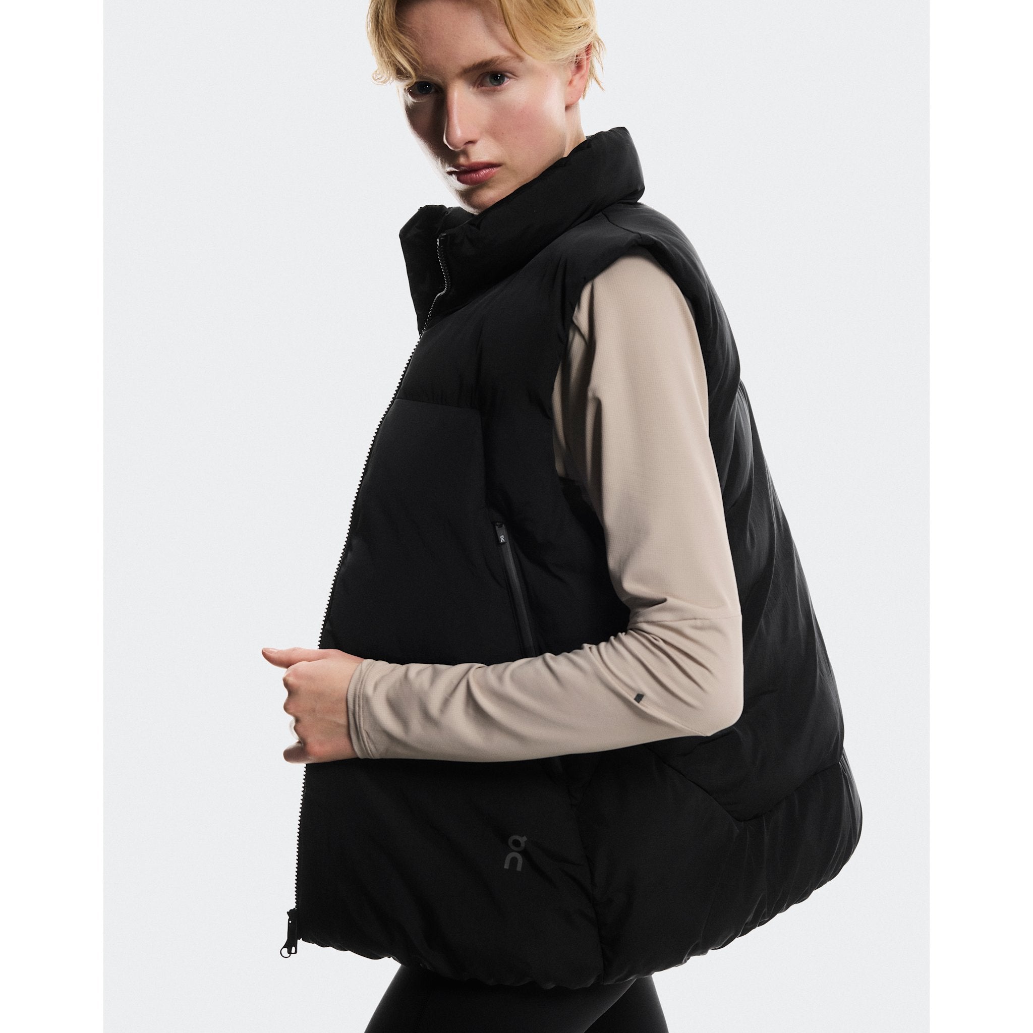 On All-Day Puffer Vest Black