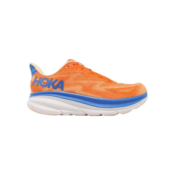 Hoka Clifton 9 2E Wide 'Vibrant Orange Impala'