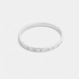 Coach Repeated C Hinged Bangle Silver