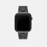 Coach Apple Watch® Strap, 42 Mm And 44 Mm Graphite Gray