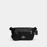 Coach Elias Belt Bag Silver Black