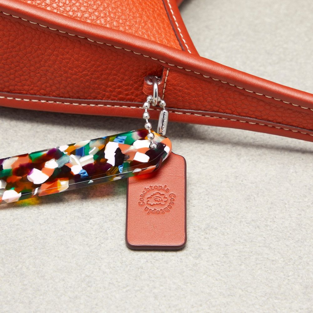 Coach Ergo Bag In Coachtopia Leather Deep Orange