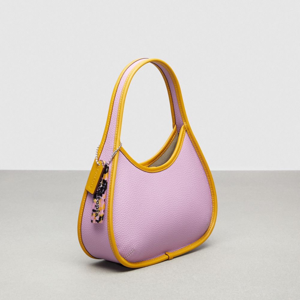 Coach Ergo Bag In Coachtopia Leather Violet Orchid Flax