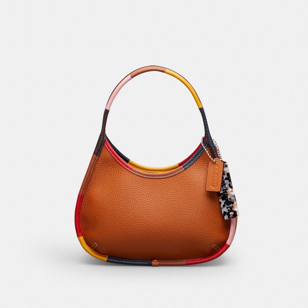 Coach Ergo Bag In Coachtopia Leather With Colorful Binding Burnished Amber Multicolor