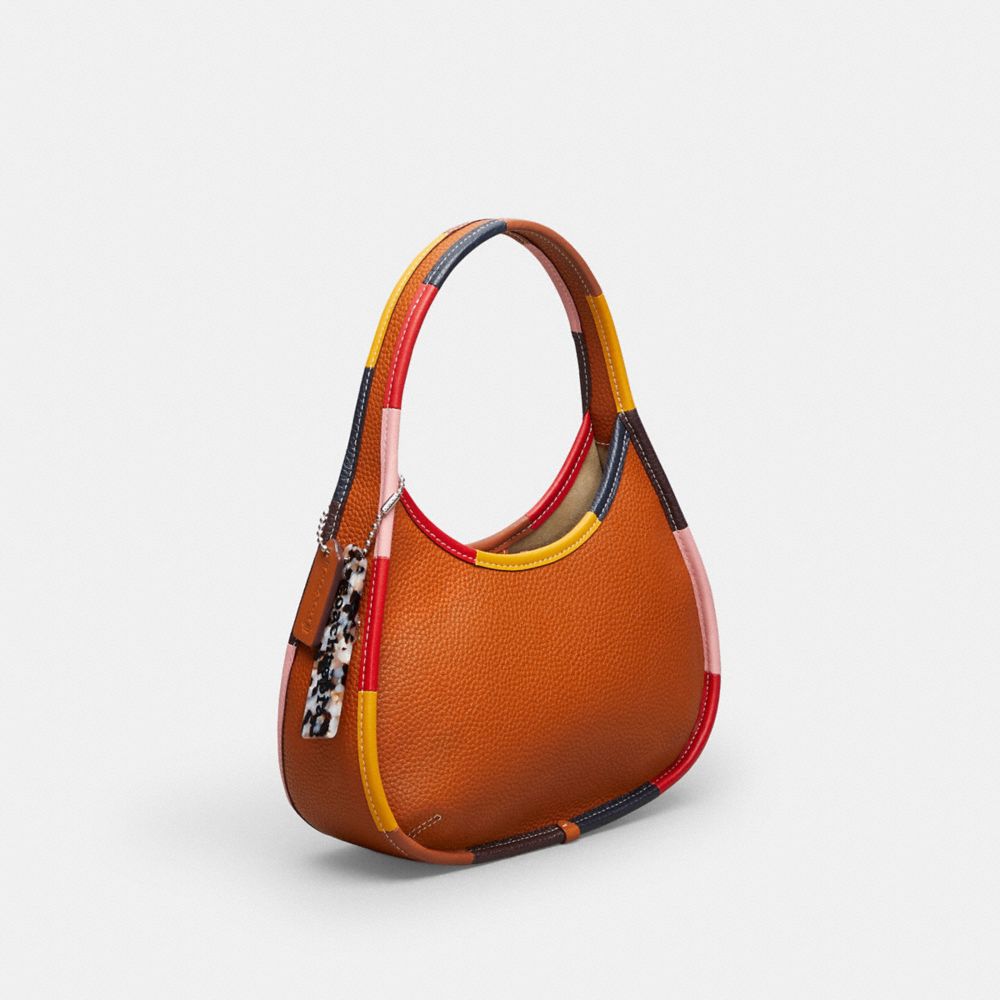 Coach Ergo Bag In Coachtopia Leather With Colorful Binding Burnished Amber Multicolor