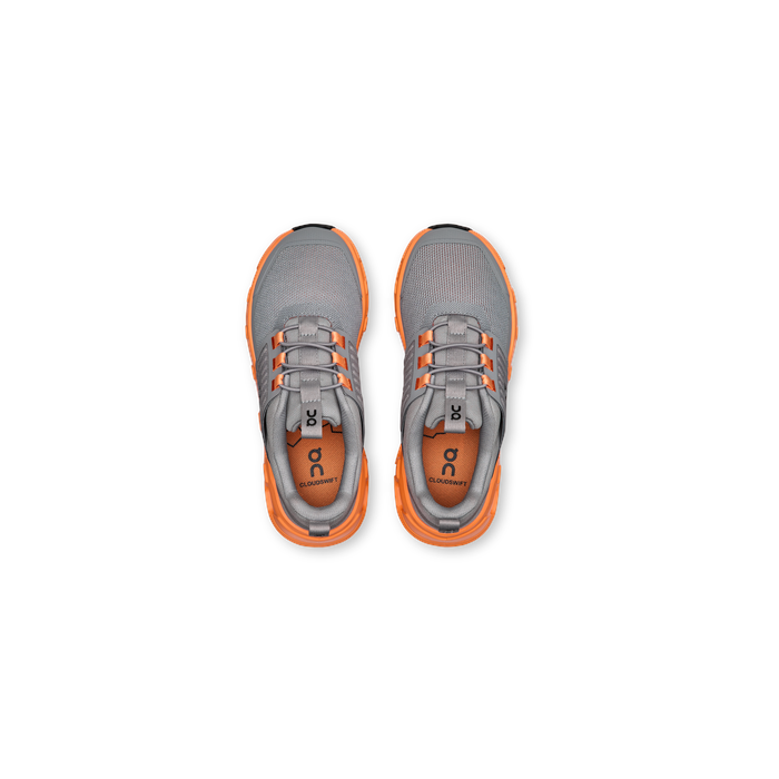 ON Running Cloudswift Kids Alloy | Tangerine - Alloy | Tangerine