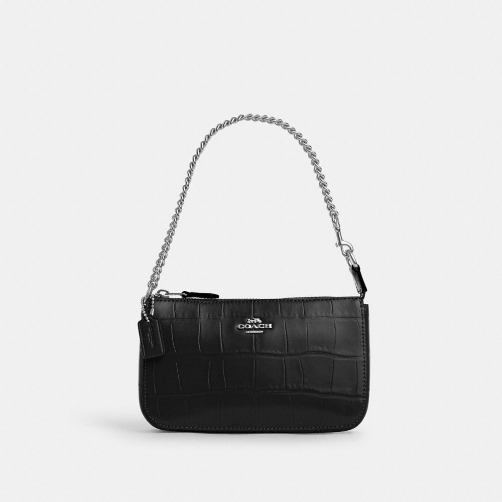 Coach Nolita 19 Silver Black