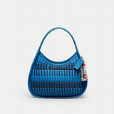 Coach Ergo Bag In Basket Weave Upcrafted Leather Racer Blue Multi
