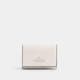 Coach Micro Wallet Silver Chalk
