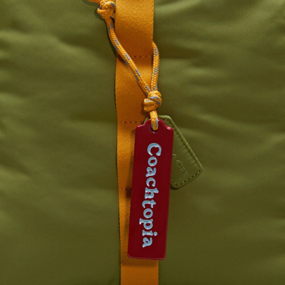 Coach Coachtopia Loop Backpack Olive Green