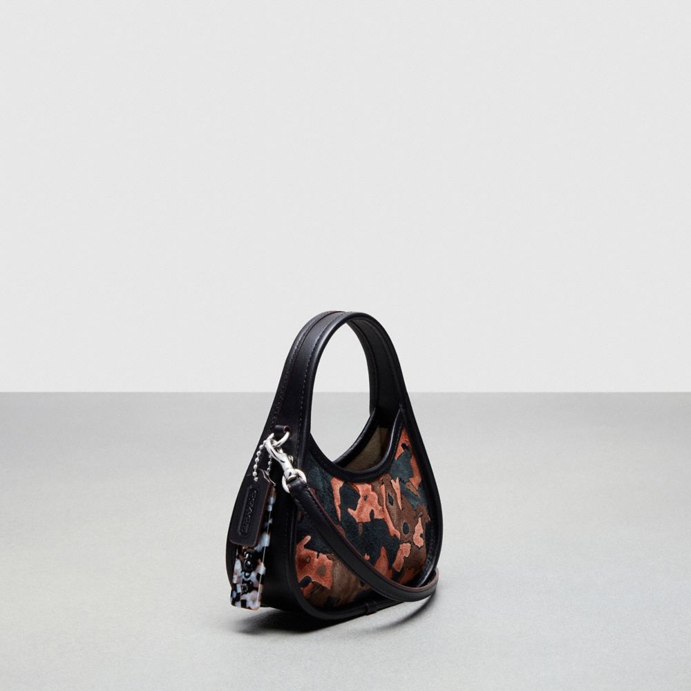 Coach Mini Ergo Bag In Upcrushed Upcrafted Leather Terracotta Maple Multi
