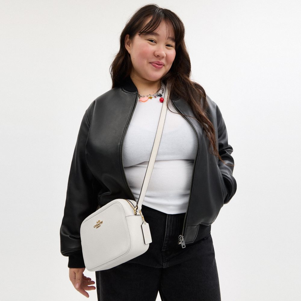 Coach Jamie Camera Bag Gold Chalk