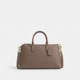Coach Georgia Satchel Bag Gold Dark Stone