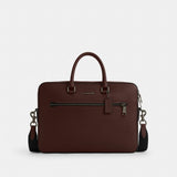Coach Ethan Slim Brief Gunmetal Maple