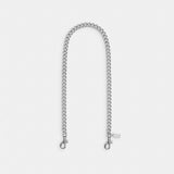 Coach Chain Shoulder Strap Silver Silver